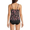Lands' End Women's Square Neck Underwire Tankini Top Swimsuit Adjustable Straps - 2 of 4