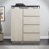 RealRooms Devon 4-Drawer Dresser with Door - 2 of 4