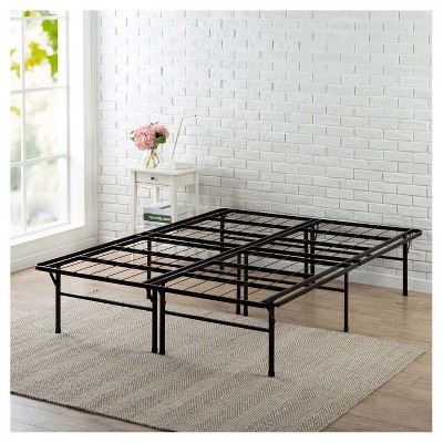 16" Gene Steel Deluxe SmartBase Frame Black - Zinus