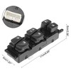 Unique Bargains Front Left Side Power Door Window Switch for Hyundai Accent 2006-2007 93570-1E000 93570-1E110 93570-1E030 - 2 of 4