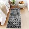 COZONY Vintage Geometric Runner Rug, Washable Low Pile Carpet with Non-Slip Backing for Kitchen Entryway Living Room - 3 of 4