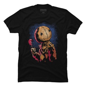 Men's Design By Humans Hallows Eve Guardian By cs3ink T-Shirt - 1 of 4