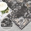 Washable Folding Shaggy Carpet, Non-Slip Stain Resistant Floor Mat, Living Room, Bedroom, Kitchen, Guest Room Entrance, Home Decoration - 4 of 4