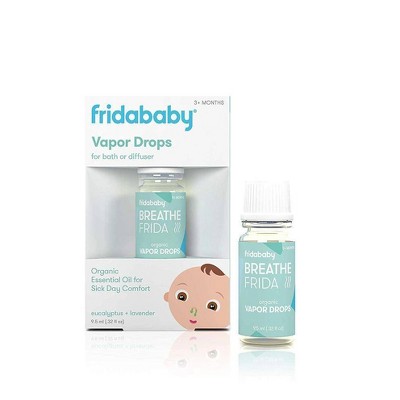 Fridababy Breathefrida Vapor Bath Drops for Sick Day Comfort - 0.32 fl oz