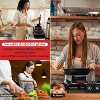 Techwood 1800W Dual Control Infrared Ceramic Electric Hot Plate with Anti-Scald Handle - 2 of 4