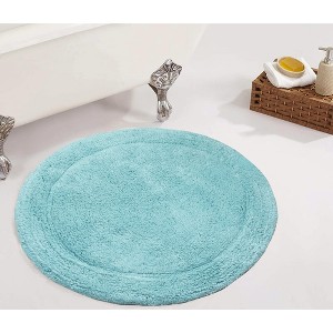 Waterford Collection Cotton Tufted Bath Rug - Home Weavers - 1 of 4