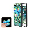 Reiko Design The Inspiration of Peacock iPhone 8 Plus/ 7 Plus Case with LED Fidget Spinner Clip On in Turquoise - 2 of 4