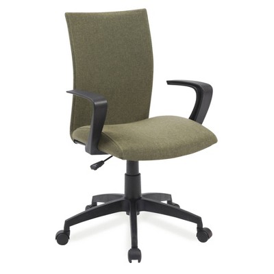 Linen Apostrophe Office Chair Sage Green - Leick Home