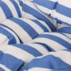 PAGED Outdoor Swing Modern Hanging Egg Chair with Water-resistant Cushions and Woven Finish for Backyard, Garden - 3 of 4