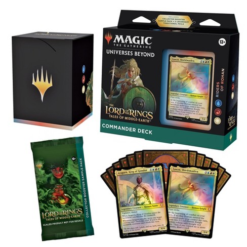 Magic: The Gathering Magic The Gathering The Lord of The Rings: Tales of Middle-Earth Commander Deck 1 + Collector Booster Sample Pack - image 1 of 1