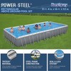 Bestway Power Steel 31'4" x 16' x 52" Rectangular Above Ground Swimming Pool Set - 2 of 4