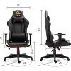 Clcbdeyit Libra Astrology Logo Ergonomic Computer Chair - 2 of 4