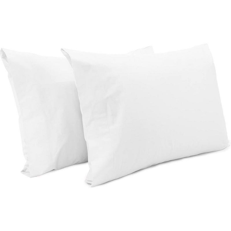 Superity Linen Queen Pillow Cases  - 2 Pack - 100% Premium Cotton - Open Enclosure, 1 of 8