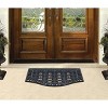 A1HC Large Outdoor Floor Door Mat, 24"X39", Natural Rubber Grill Drainable Design & Anti Fatigue Doormat - 4 of 4