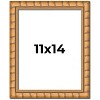 PosterPalooza | 11x14 Modern Bamboo Picture Frame, UV Acrylic, 5 Finishes - 2 of 4