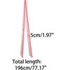 Allegra K Women's Skinny Solid Color Long Scarves Neckerchief 77.17" X1.97" - 2 of 4