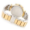 Invicta 20470 Women's Angel Crystal Accented Bezel Silver Dial Two Tone Yellow Gold Steel Watch - 2 of 2