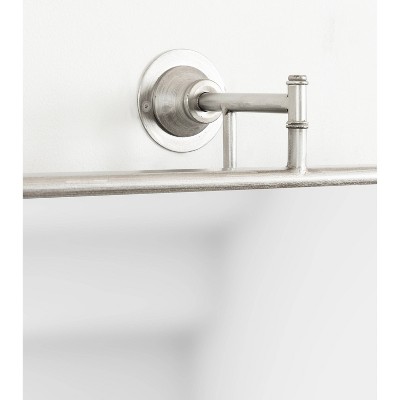 Darbridge Silver Rectangular Pivot Bathroom Vanity Mirror