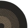 Colonial Mills Winterhold Round Rug - Black 4X4 - 2 of 4