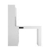 Sapphtopaz L Shaped Desk Home Office Desks Computer Desk with Hutch, Bookshelf, Drawers Outlets Gaming Desk Office Desk Study Table for Home Office - 2 of 4