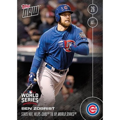 Mavin  2016 Topps Update BEN ZOBRIST GOLD ALL STAR GAME JERSEY