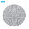 Unique Bargains Heat-resistant Cotton Bohemian Style Double-sided Mat 8 Inch 5 Pcs - 3 of 3