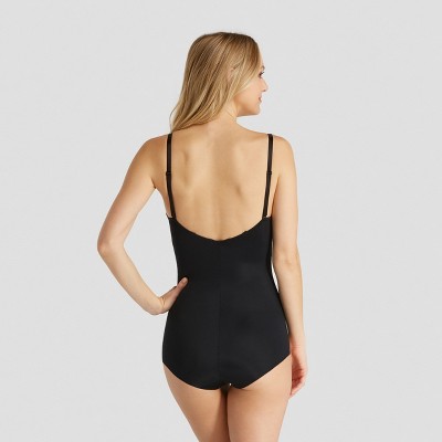 Assets by Spanx Women's Shaping Micro Low Back Cupped Bodysuit