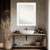 Amanti Art Luxe Non-Beveled Framed Bathroom Vanity Wall Mirror - 4 of 4
