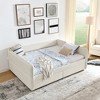 Queen Size Upholstered Daybed with Two Drawers for Bedroom - 3 of 4