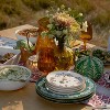 10.625" Stoneware Dinner Plate Green Leaf - Threshold™ - 4 of 4