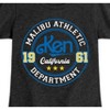 Girls' - Barbie - Malibu Athletic Dept Ken Fitted Short Sleeve Graphic T-Shirt - 2 of 4