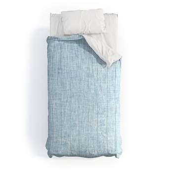 Blue Holli Zollinger Acid Wash Comforter Set (Twin) - Deny Designs