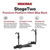 Yakima Platform Hitch Bike Rack, Rear Vehicle Bicycle Carrier w/ Tilting Tray for 2 Bikes, Fits 16 to 29 Inch Wheel Size, StageTwo, 2” Anthracite - 2 of 4
