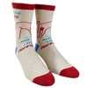 Crazy Dog T-Shirts Women's Do These Socks Make Me Look Married Socks Funny Wedding Bride Engagement Ring Footwear - 2 of 4