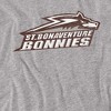 Men's St. Bonaventure University Official Primary Logo Distressed T-Shirt - 2 of 4