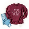Simply Sage Market I Run On Kisses And Chaos Sweatshirt - 3 of 4