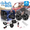 5.25" Waterproof Marine Speakers for Outdoor Sound with 2-Channel Amplifier + Bluetooth Control, 1000W Power, Compact Design - 2 of 4