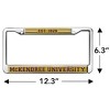 McKendree University Full Size Standard License Plate Metal Frame - 4 of 4