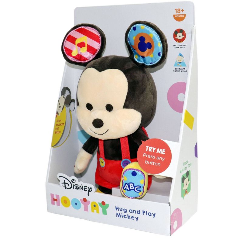 Disney Hooyay Hug and Play Mickey Stuffed Animal, 6 of 7
