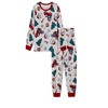 PATPAT Family Christmas Pjs Matching Sets Holiday Jammies Sleepwear Christmas Pajamas for Family Xmas Outfits with Socks - 2 of 4