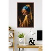 Trends International Reinders: Master Twist - Modern Pearl Girl Framed Wall Poster Prints - 2 of 4