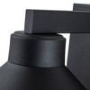 C Cattleya Black Outdoor Barn Light Sconce with GFCI Outlet - 3 of 4