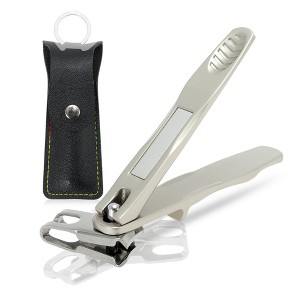 Unique Bargains 360° Rotating Wide Jaw Nail Clippers 1 Pc - 1 of 4