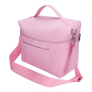 REGALWOVEN Reusable Waterproof Adult Wipe Clean Freezable Lunch Bags 9.4 x 5.5 x 8.3 Inches - 1 of 4