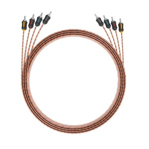 Memphis Audio ETP-17.4 17-Foot 4 -Channel Audio Interconnect Cables - 1 of 1