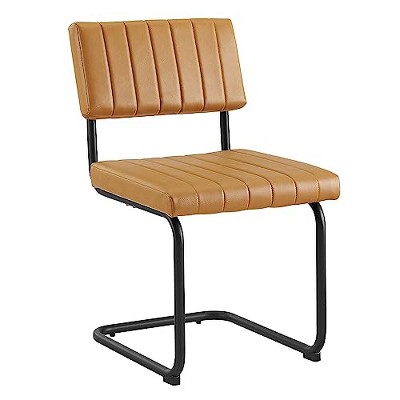 Modway Parity Vegan Leather Dining Side Chairs - Set of 2