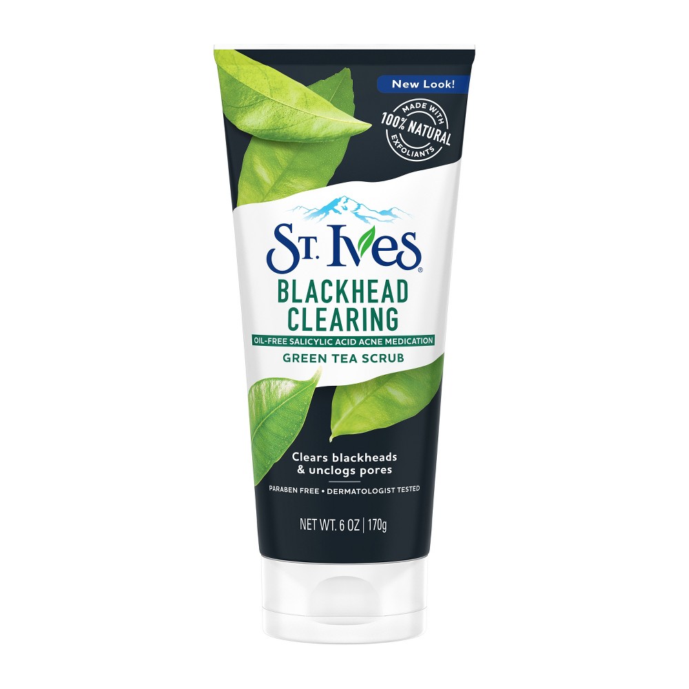 UPC 077043117170 product image for St. Ives Blackhead Clearing Face Scrub Green Tea 6 oz | upcitemdb.com