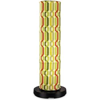 Patio Living Concepts PatioGlo LED Floor Lamp, Bright White, New Twist Seaweed Fabric Cover 64850