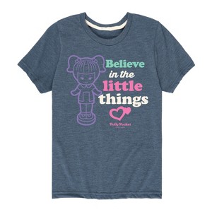 Boys' - Polly Pocket - Believe In The Little Things Short Sleeve Graphic T-Shirt - 1 of 3