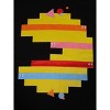 PacMan Ghost Stripes Men's Black Tshirt - 2 of 2